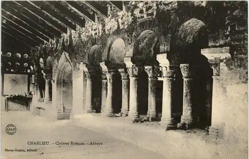 Charlieu, Cloitres Romans - Abbaye -365174
