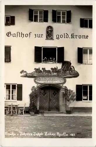 Reutte - Gasthof zur goldenen Krone -470902