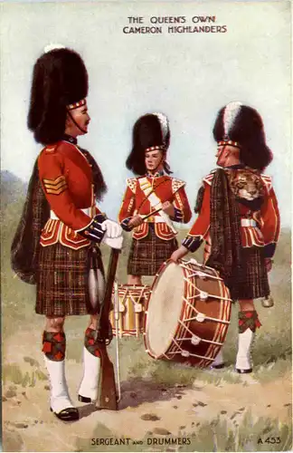The Queens own Cameron Highlanders -469980