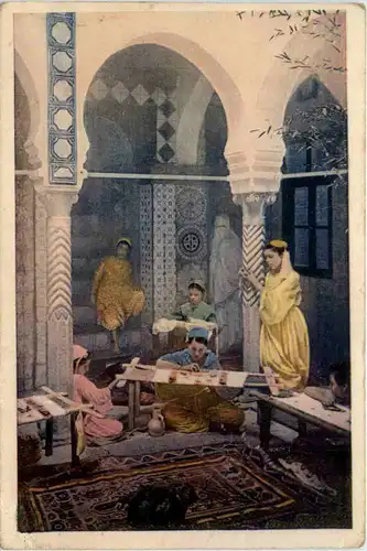 Algier - Maurische Stickerinnen -470192
