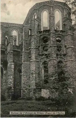 Ruines de l Abbaye de Villers -471168
