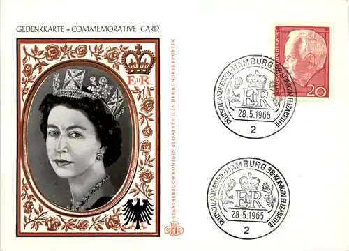 Queen Elisabeth - Deutschlandbesuch 1965 -470708