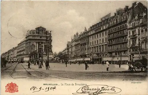 Bruxelles - La Place de Brouckere -469050