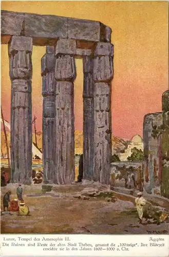 Luxor - Tempel des Amenophis -470196
