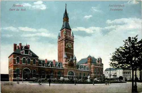 Antwerpen - Gare du Sud - Feldpost Deutsches Proviantamt -470652