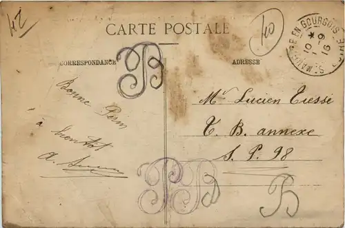 Saint Etienne, La Place du Peuple en 1850 -365954