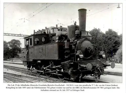Lok 35 Albtalbahn - Eisenbahn -471076