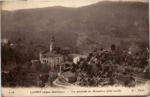 Laghet, Vue generale du Monastere -366244