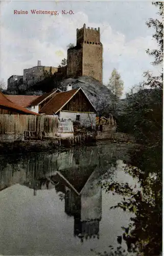 Ruine Weitenegg - Leiben - Feldpost Fels am Wagram -469530