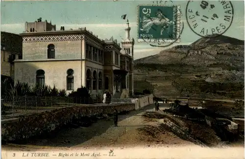 La Turbie, Righi et le Mont Agel -366344