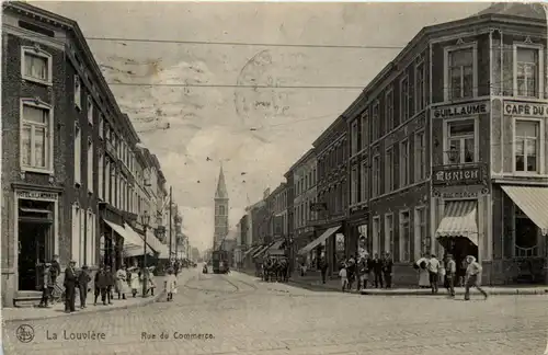 La Louviere - Rue du Commerce - Feldpost -471178