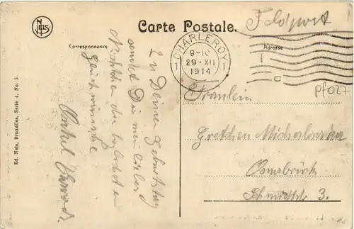 La Louviere - Rue du Commerce - Feldpost -471178