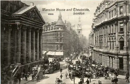 London - Mansion House and Cheapside -469630