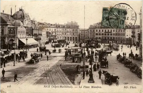 Nice, La Place Massena -366484