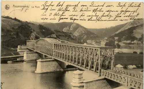 Anseremme - Le Pont - Feldpost -471240