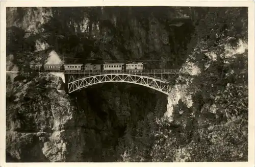 Karwendelbahn, Schlossbachbrücke -360130