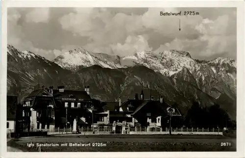 Igls, Sanatorium mit Bettelwurf -360170