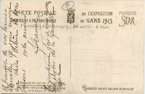 Gand - Exposition 1913 -471798