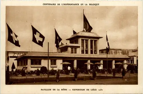 Exposition de Liege 1930 - Pavillon de la Biere -471818