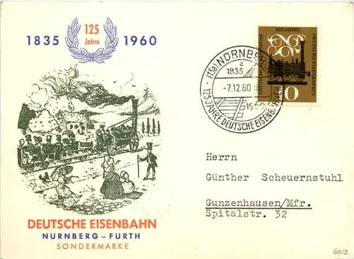 Nürnberg - Fürth - 125 Jahre Deutsche Eisenbahn -471044