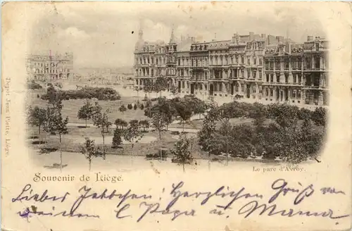 Souvenir de Liege - Le parc d Avroy -471692