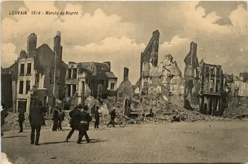 Louvain 1914 - Marche au Beurre -471732