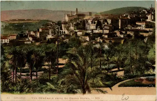 Grasse, Vue generale prise du Grand Hotel -366984