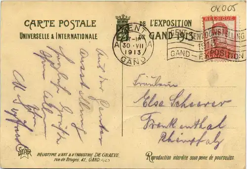 Gand - Exposition 1913 -471800