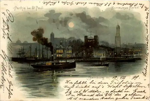 Hamburg - Litho -472782