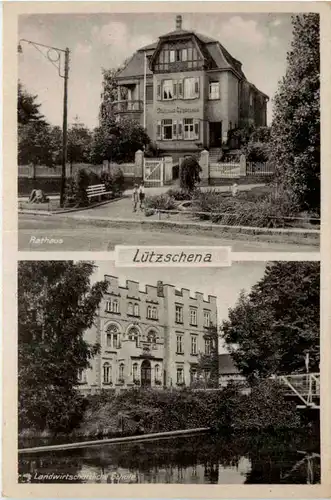 Lützschena - Landwirtschaftliche Schule - Rathaus - Leipzig -471972