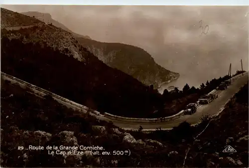 Eze, Le Cap dÈze, Route de la Grande Corniche -367044