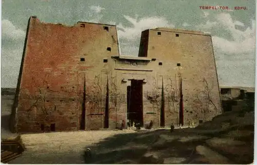 Edfu - Tempel Tor -470210