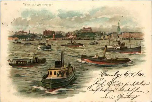 Hamburg - Litho -472862
