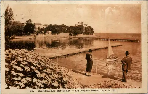 Beaulieu sur Mer, La Pointe Fourmie -367204