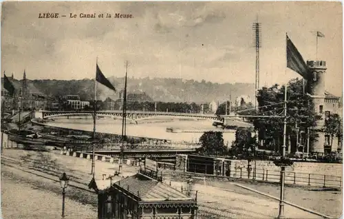 Liege Le Canal et la Meuse -471716