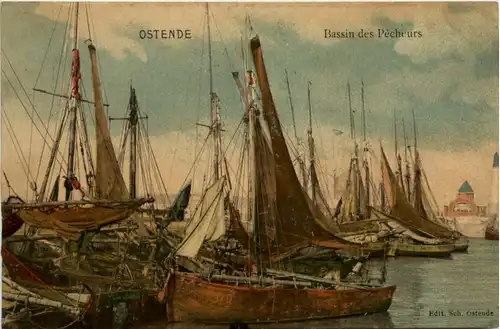 Ostende - Bassin des Pecheurs -470430