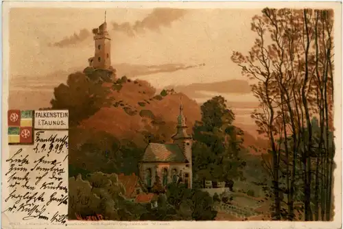 Falkenstein im Taunus - Litho - Königstein -472272