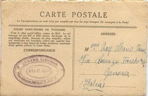 Toulouse - Eglise Saint Sernin -472518