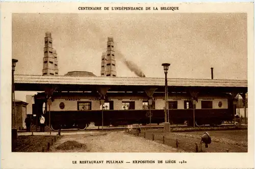 Exposition de Liege 1930 - Le Restaurant Pullman -471816