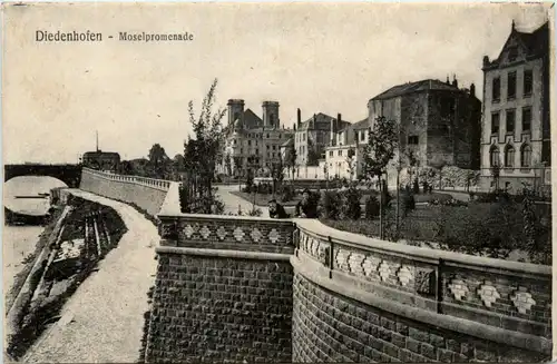 Diedenhofen - Moselpromenade - Thionville -472280