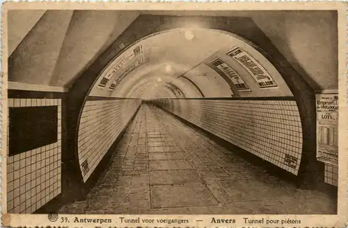 Antwerpen - Tunnel pour vehicules -470610