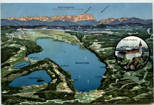 Ammersee - Kloster Andechs -472174