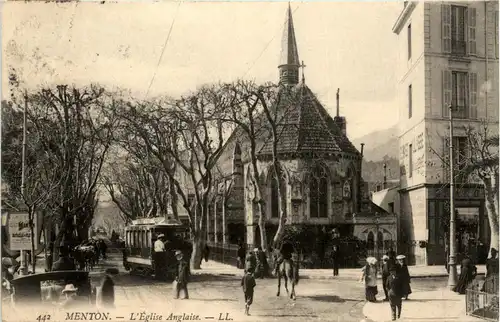 Menton, LÈglise Anglaise -367484