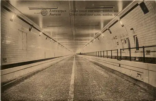 Antwerpen - Tunnel pour vehicules -470670