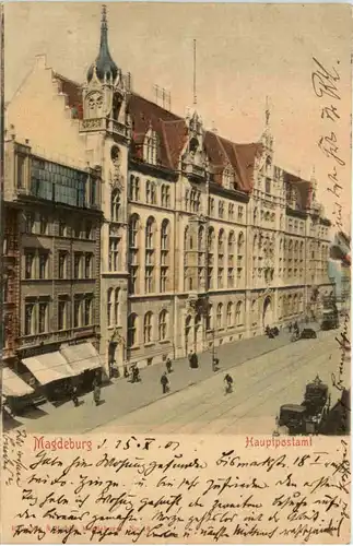 Magdeburg - Hauptpostamt -472274