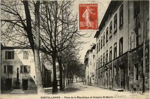 Castellanne - Place de la Republique -473462