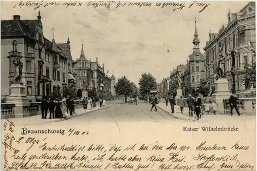 Braunschweig - Kaiser Wilhelmbrücke -472294