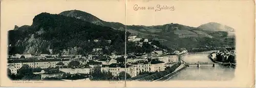 Gruss aus Salzburg - Klappkarte -472480