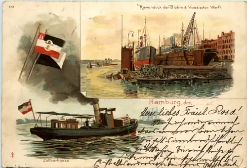 Hamburg - Litho -472858