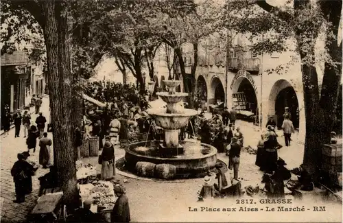 Grasse, La Place aux Aires - Le Marche -367664
